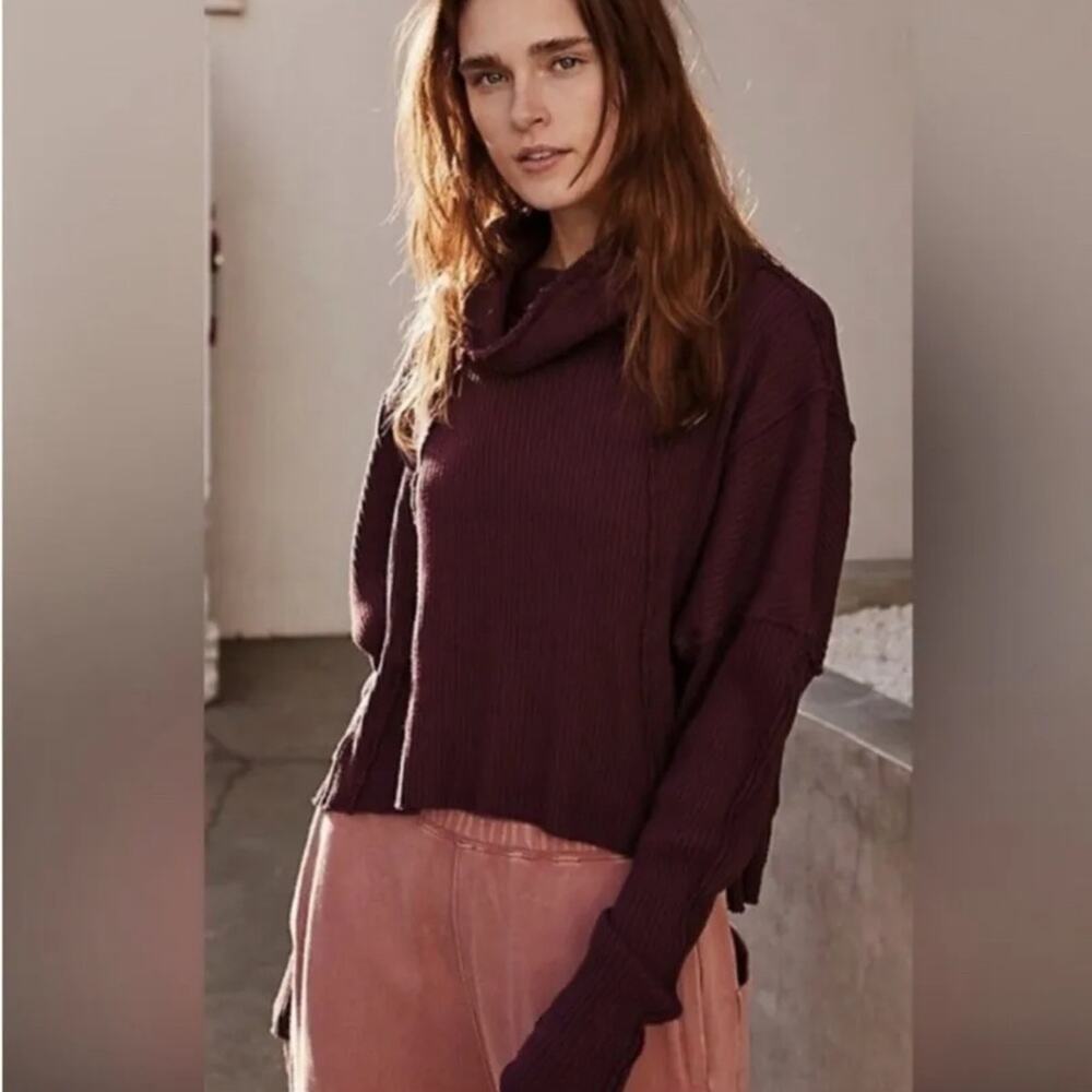 NWT Free People. Juicy Long-Sleeve Tunic Top S
